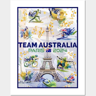 Team Australia - 2024 Posters and Art